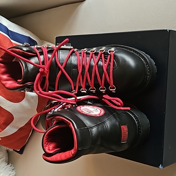 RALPH LAUREN WINTER OLYMPICS BLACK BOOTS - SIZE 7.5 (MENS) - NEW IN BOX - Picture 2 of 16